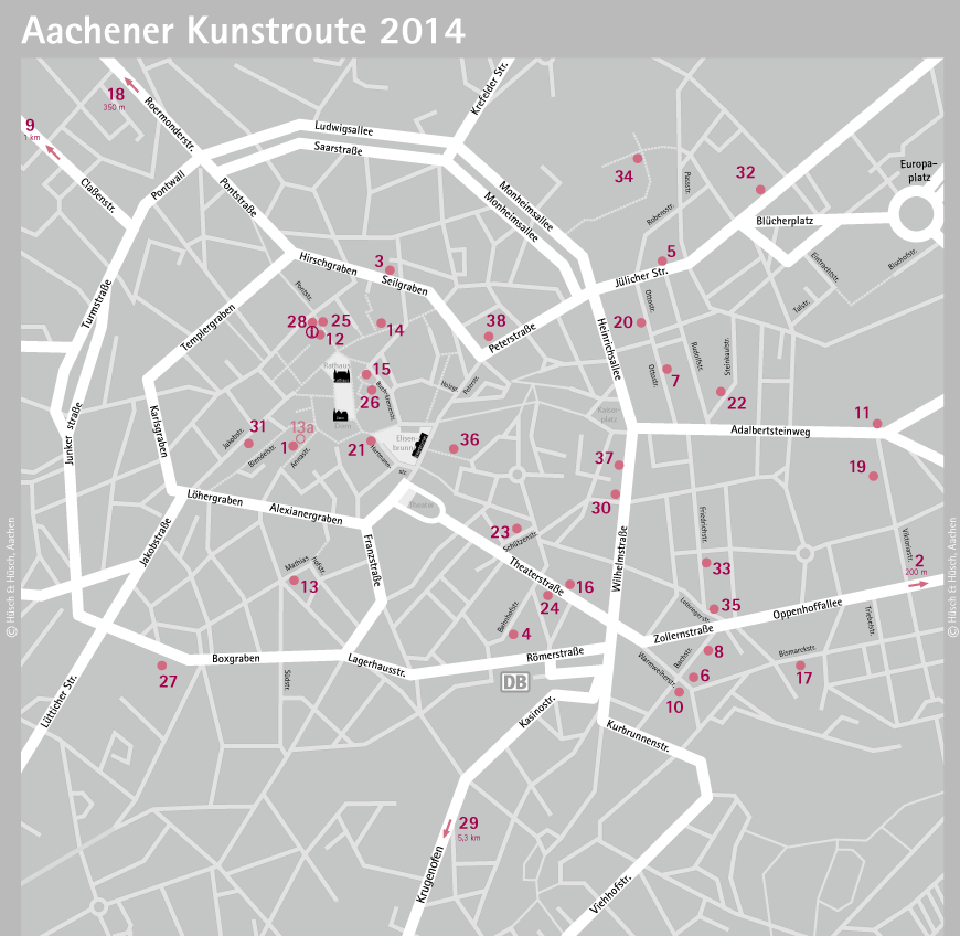 Aachener Kunstroute 2014